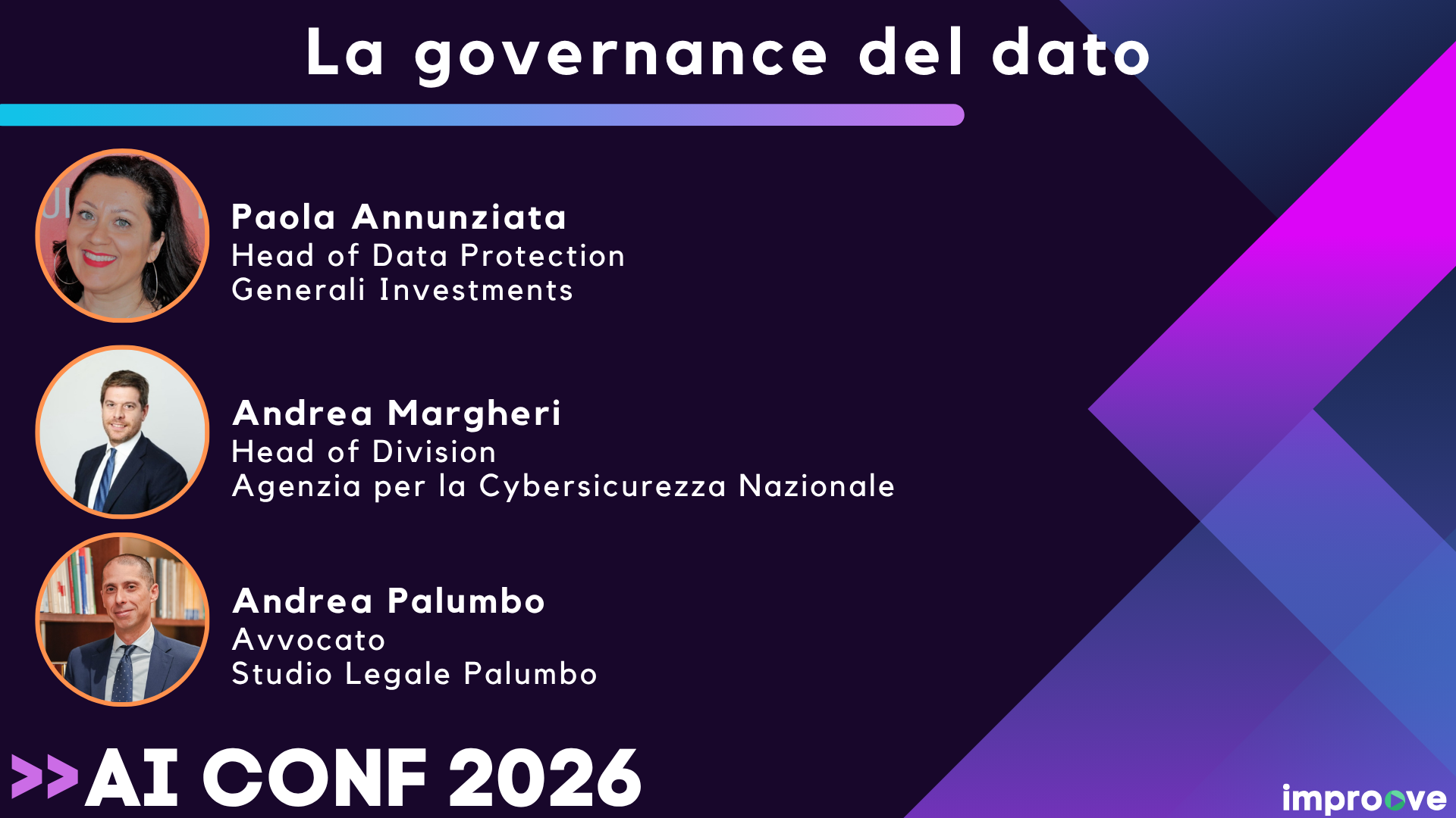 La governance del dato